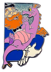 '25th Anniversary of Pin Trading Mystery Collection - Figment &amp; Dreamfinder - WDW'