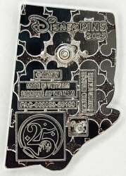 '25th Anniversary of Pin Trading Mystery Collection - Bolt &amp; Mr. Carrot - WDW'