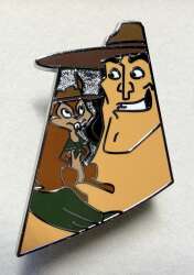 '25th Anniversary of Pin Trading Mystery Collection - Kronk &amp; Bucky - WDW'