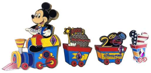 'Yesterday to Today Train Boxed Set - WDW'