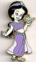 17947 - Toddler Princess Mini-pin Booster Set - Jasmine alternate image
