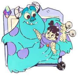 '25 Years of Disney Pins Event - If We Were There! Boxed Sets - Pixar Party — Sulley &amp; Boo - WDW'