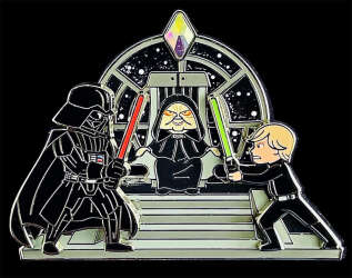 Heroes Vs. Villains — Luke Skywalker, Darth Vader, & Palpatine