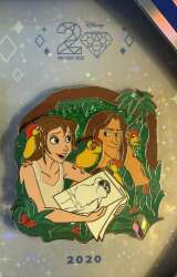 Tarzan & Jane — 20 Years of Disney Pin Trading