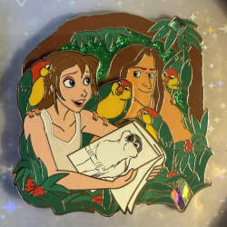 20 Years of Disney Pin Trading — Tarzan and Jane
