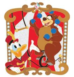 '25 Years of Disney Pins Event - If We Were There! Boxed Sets - Mickey’s Circus — Donald and Humphrey - WDW'