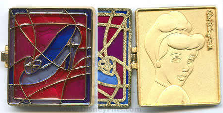 'Hinged Character Stained Glass - Cinderella - WDW'