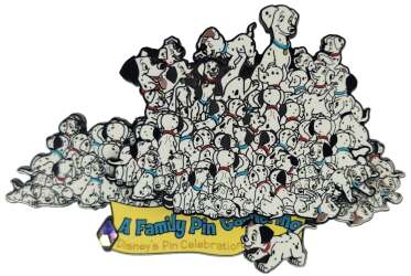 A Family Pin Gathering — 101 Dalmatians