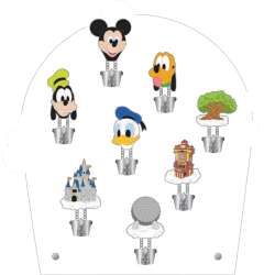 Up, Up and Away! Acrylic Stand Set – Full Set with Stand
