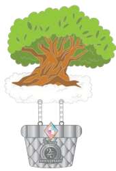 Up, Up and Away! Acrylic Stand Set – Tree of Life Balloon ONLY