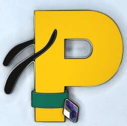 100188 - Pluto as ‘P’ - Walt Disney World alternate image