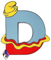 'Dumbo as ‘D’ - WDW'