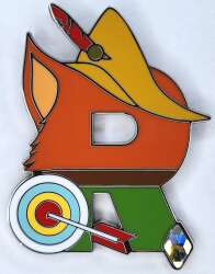 100197 - Robin Hood as ‘R’ - Walt Disney World alternate image