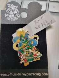 Cast Member Exclusive - Mickey, Minnie and Genie Decorating a Christmas Tree
