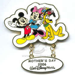 Mickey, Minnie and Pluto Happy Mother's Day 2006