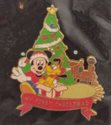 My First Christmas Mickey with Pluto