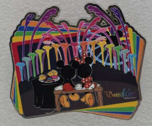 'FiGPiN - World of Color Dessert Party 2025 - DCA - World of Color “Happiness” - Full Color (Common) - DLR'