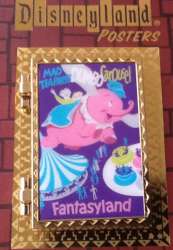 3935 - Disneyland Hinged Attraction Posters - Fantasyland - Dumbo - Disneyland Resort alternate image