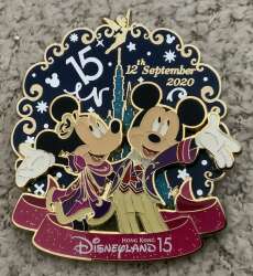 'Hong Kong Disneyland 15th Anniversary - Mickey Minnie - HKDL'