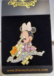 Baby Minnie with phrase "Proud Grandma"