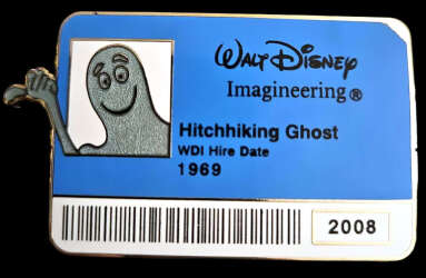 'I.D. Badge Series 2 - Hitchhiking Ghost ID Badge - WDI'