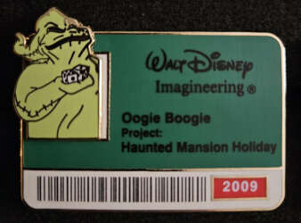 'I.D. Badge Series 3 - Oogie Boogie ID Badge - WDI'