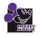 3942 - Mickey Pop-Art Expressions Mystery Pin Pouch Collection - Purple (Laughing) alternate image