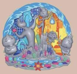 Water Fountains Series - Elemental - DEC
