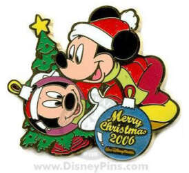 'Merry Christmas 2006 Character Ornament - Mickey - MLT'