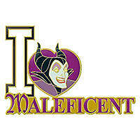 100539 - I Love Pins Celebration - I Love Maleficent - Disney Store US alternate image