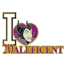 100539 - I Love Pins Celebration - I Love Maleficent - Disney Store US alternate image