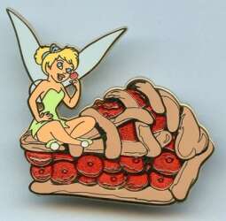 Click to view the Tinker Bell sitting on Cherry Pie details