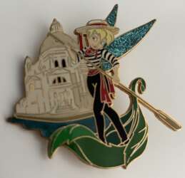 Tinkerbell dressed as a gondolier
