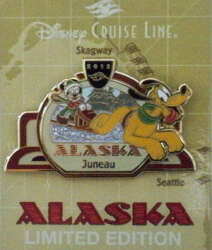 'Disney Cruise Line Destinations: Alaska - Disney Cruise Line Destinations: Alaska - 2012 Juneau Alaska Mickey &amp; Pluto - DCL'