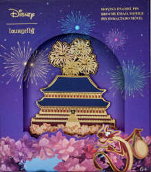 Mulan Castle with Moving Glow-In-the-Dark Fireworks