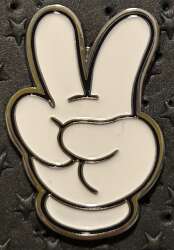 Mickey Peace Sign