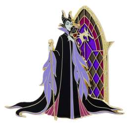 'Pink A La Mode (PALM) - Disney Stained Glass Series - Enchanted Reflections - Maleficent - DLIC'