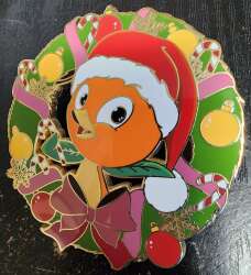 Click to view the Orange Bird Wreath details