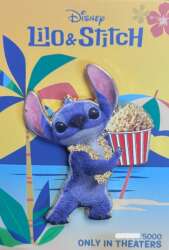Live Action Stitch with Popcorn