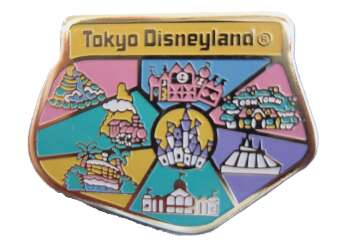 Tokyo Disney Resort Map_Pink Variant