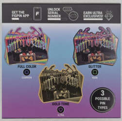 100795 - FiGPiN - World of Color Dessert Party 2025 - DCA - World of Color “Happiness” - Gold Tone (Ultra) - Disneyland Resort alternate image