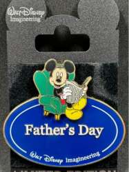 100800 - Father's Day - Name Tag Holidays 2009 - Mickey Armchair - Walt Disney Imagineering alternate image