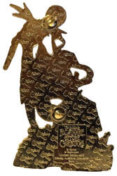 'The Nightmare Before Christmas - Jack Skellington Petting Zero Outside His Dog House - DA'