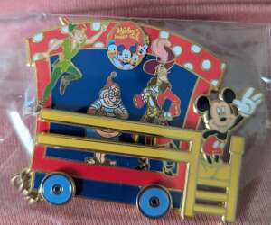 Mickey, Hook, Smee, and Peter Pan