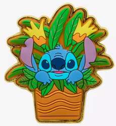 Click to view the Stitch Hiding in a Flower Pot - Free-D - BoxLunch Exclusive details