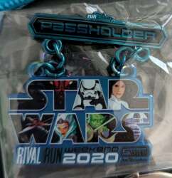 Click to view the Star Wars Rival Run Weekend 2020 Passholder Pin details