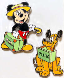 Dapper Mickey and Pluto Vacation Set