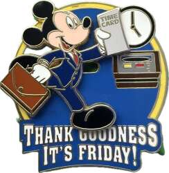 Thank Goodness It's Friday - Mickey Mouse