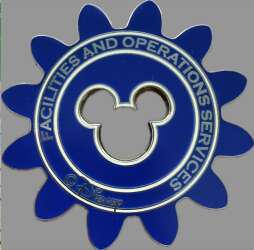 Facilities and Operations Services Mickey Cog Pin