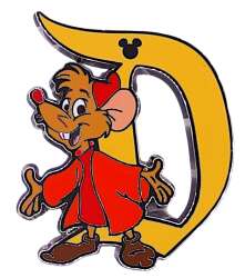 'DLR Hidden Disney Series 2025 Wave B: Disneyland Gothic D - Jaq - Cinderella - DLR'